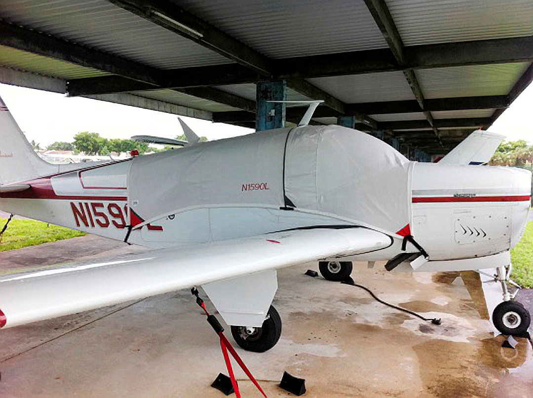 Beech Bonanza Cabin & Windshield Covers – Weathermax/Surlast – Macs Airplane Covers
