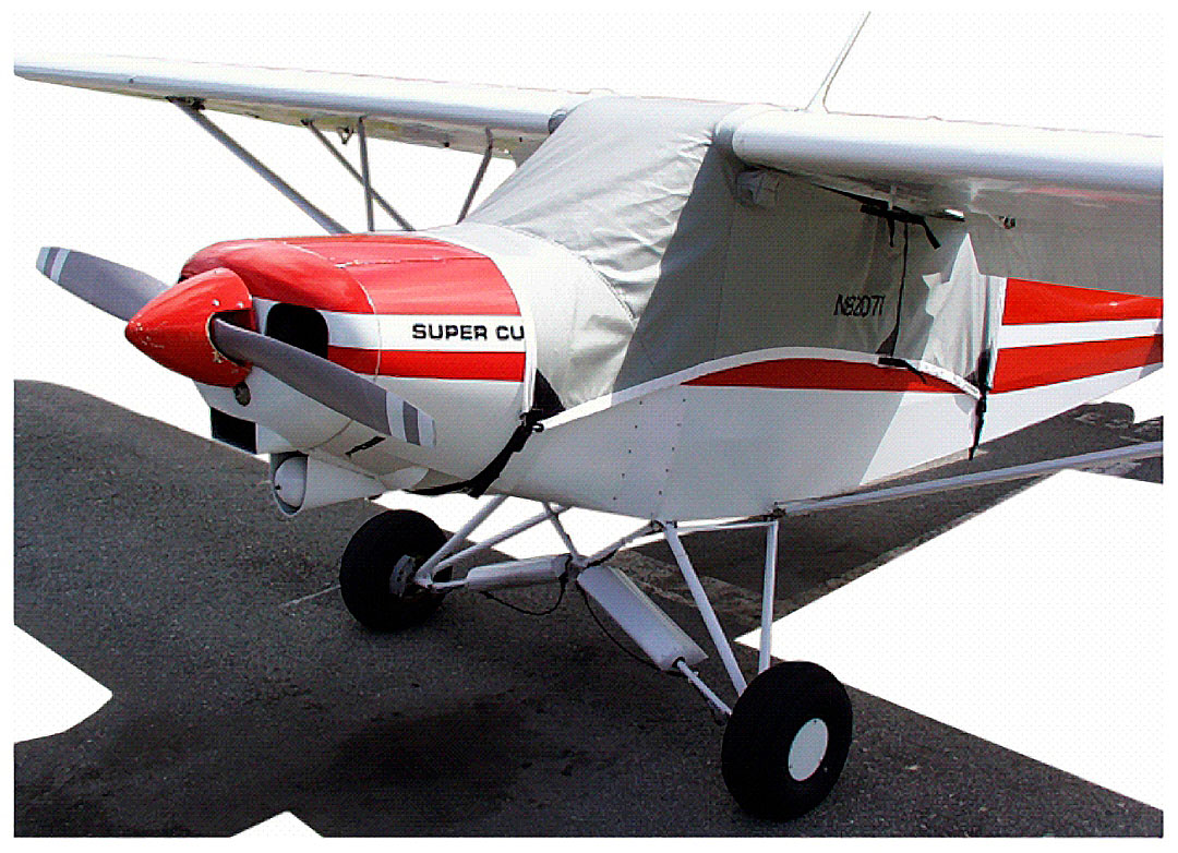 Piper Pa 18 Super Cub Covers Plugs Sun Shades More