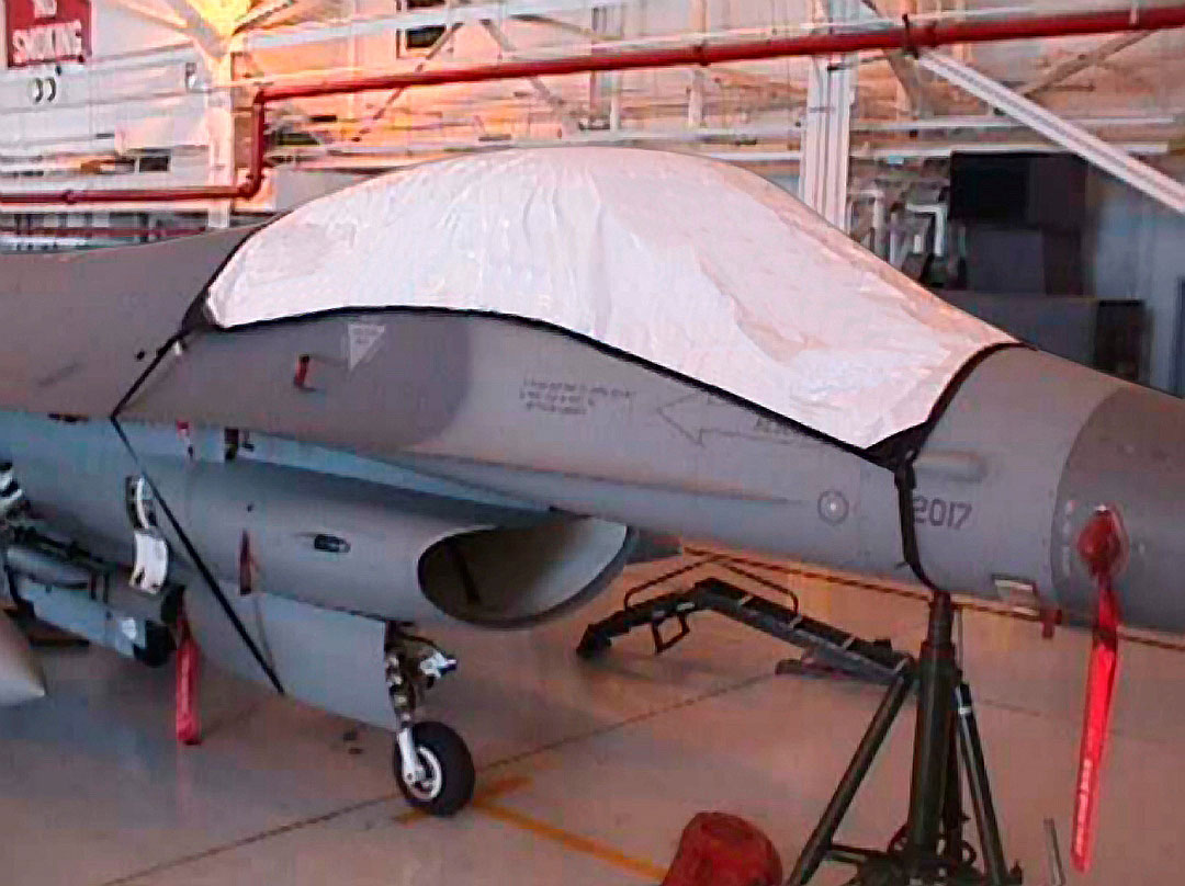 F-16 "Blackout" type Canopy Cover