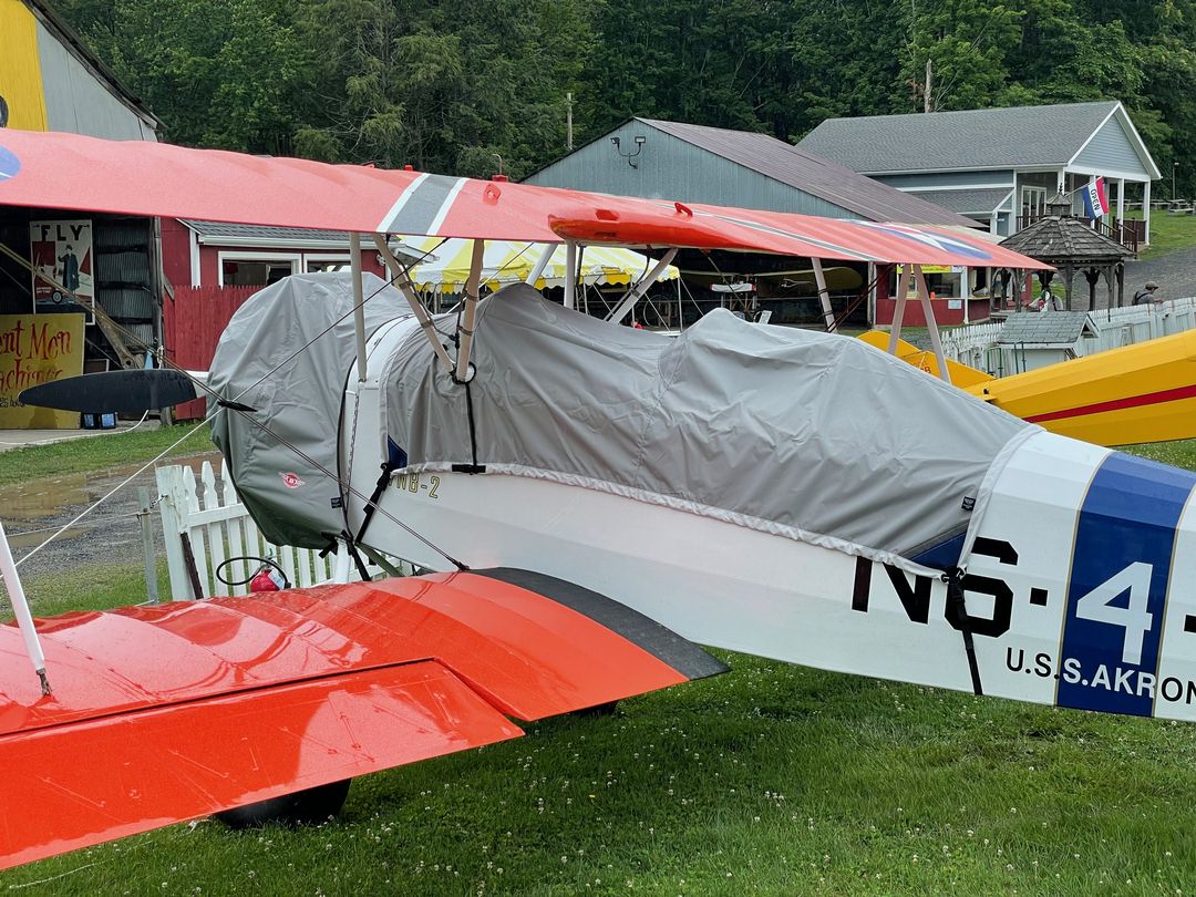 Fleet Biplane Model 1 Canopy & Engine Covers