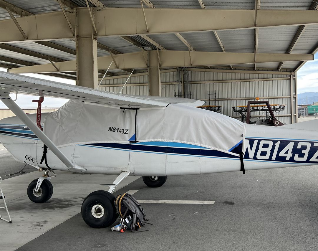 Cessna 205 Canopy cover, wrap-around