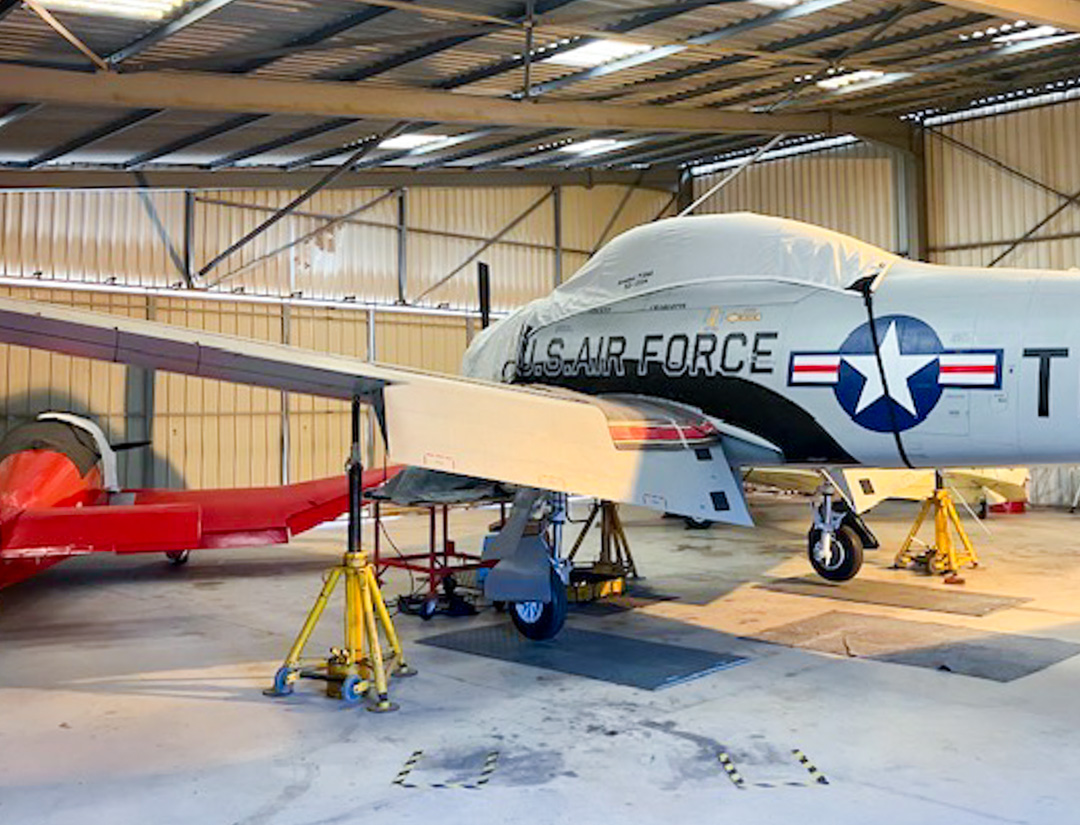 North American T-28A Canopy Cover