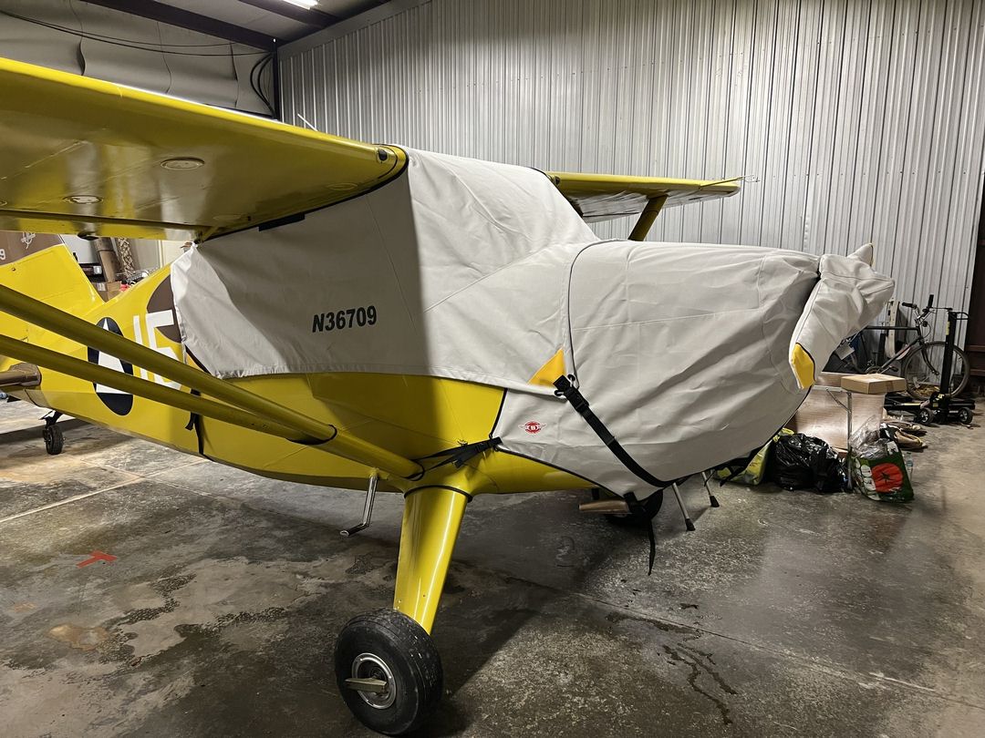 Stinson 10 Canopy, Engine & Prop Covers