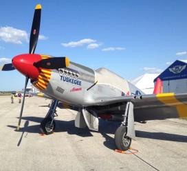 Tuskegee Airmen P-51 Canopy Cover: